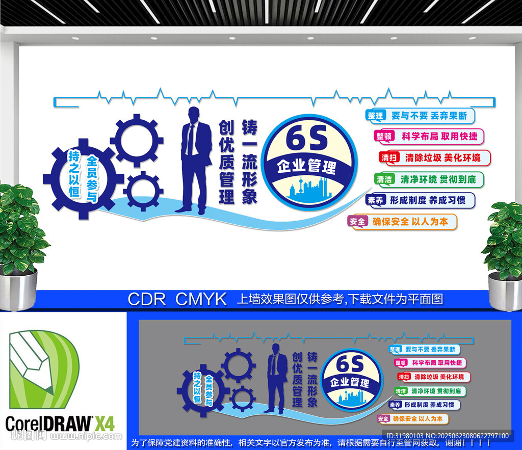 6S企業(yè)管理展板