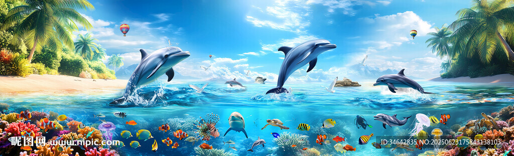 海洋世界寬圖