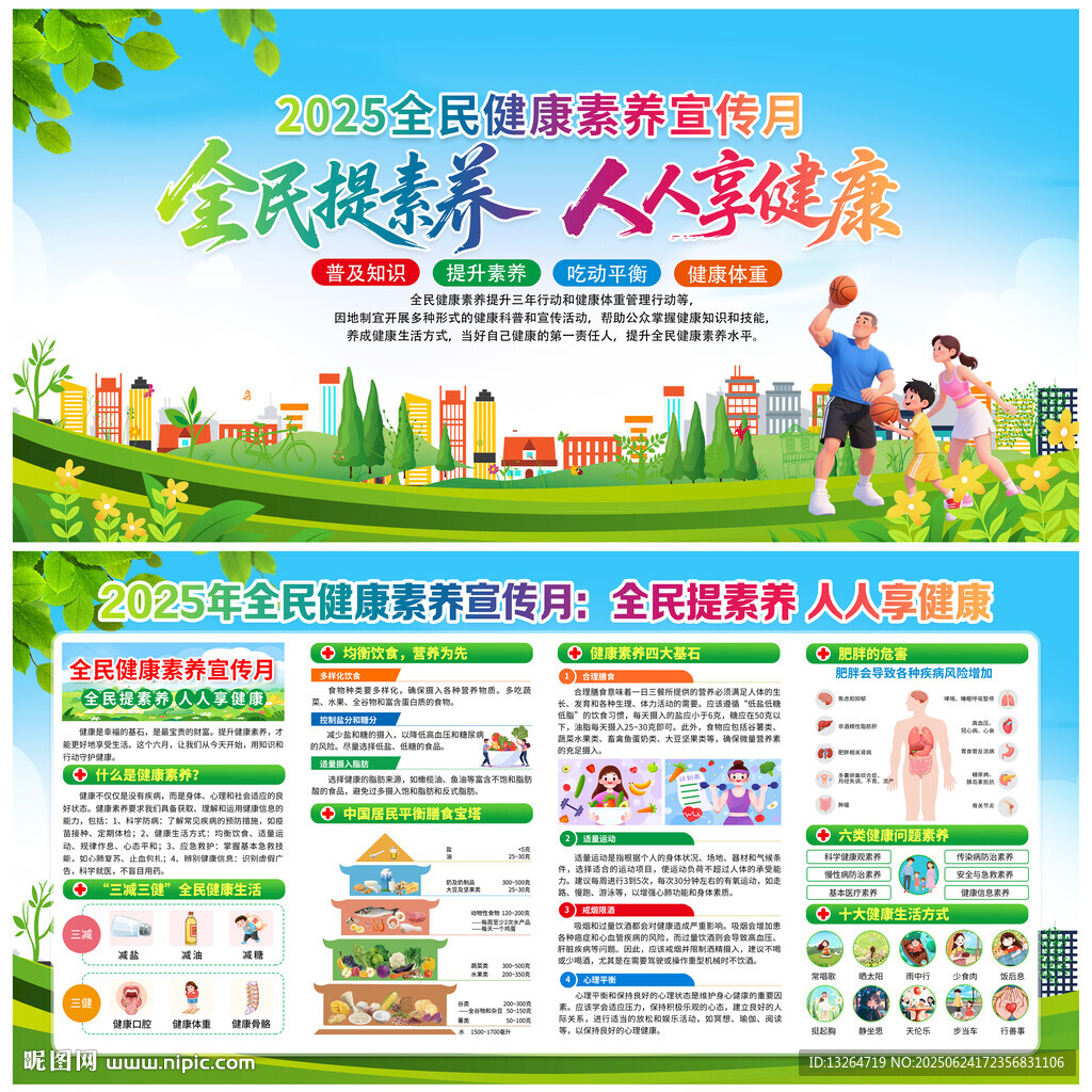 2025年全民健康素養(yǎng)宣傳月