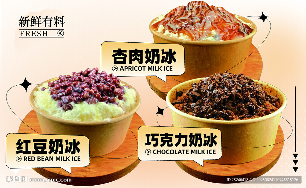 奶冰海報