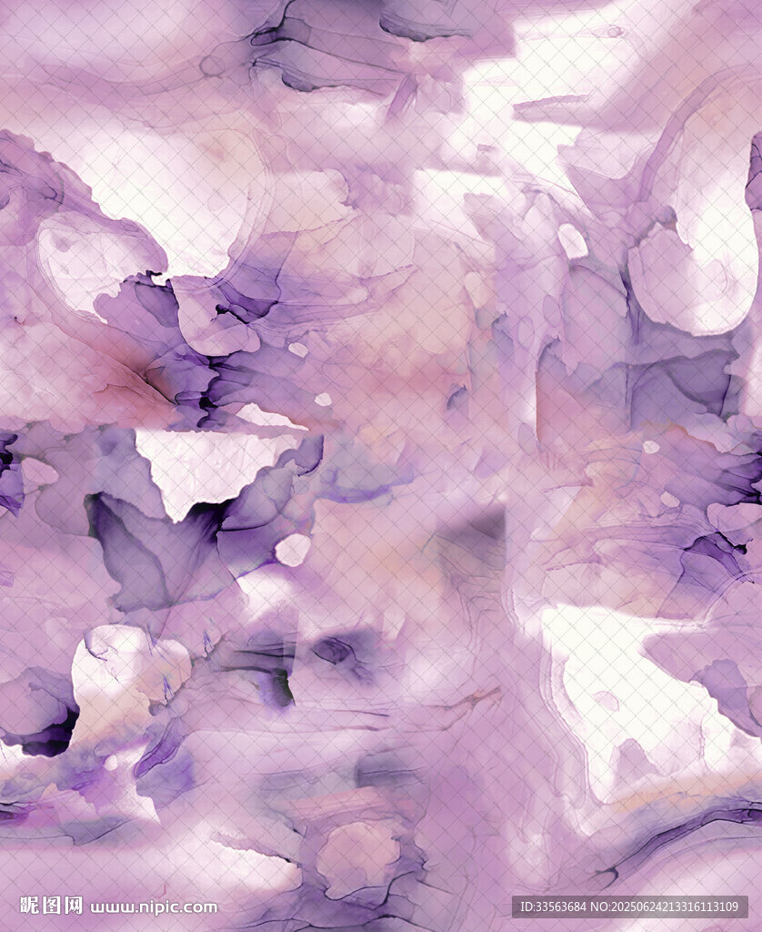 夢幻紫色抽象水彩紋理