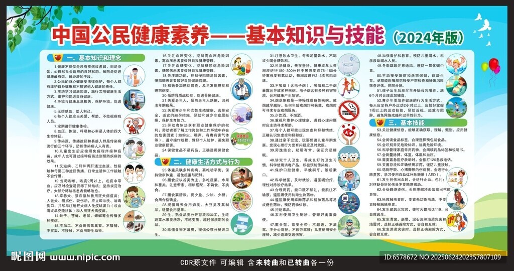 中國公民健康素養66條