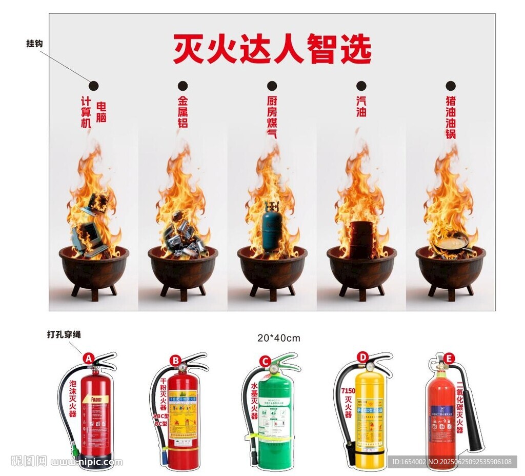 滅火器活動(dòng)展板