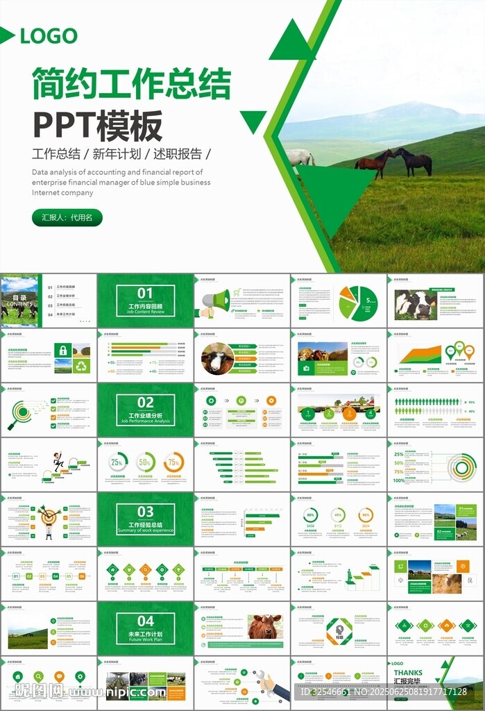 生態(tài)牧場(chǎng)畜牧業(yè)養(yǎng)殖乳業(yè)PPT
