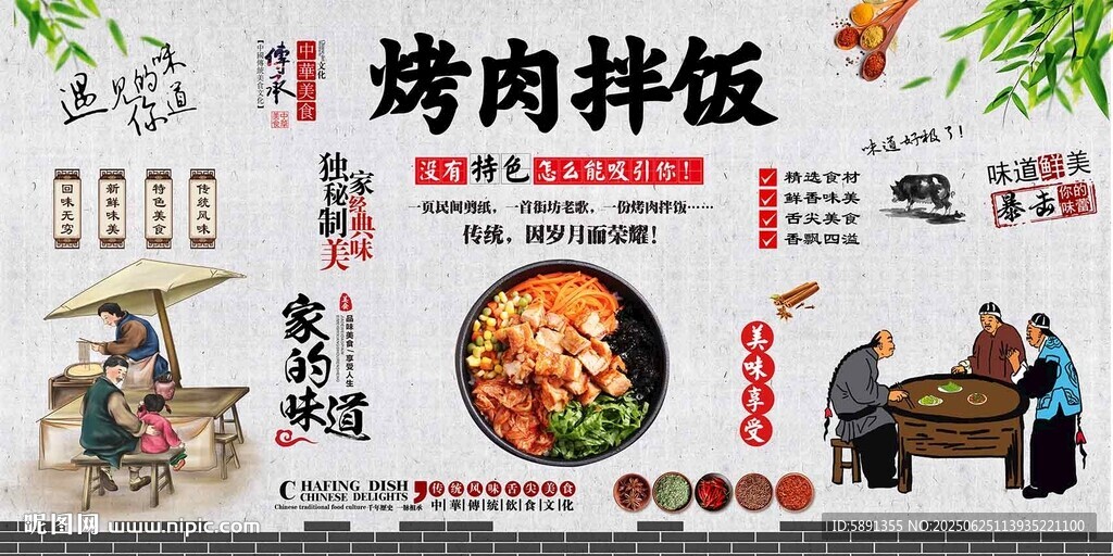 烤肉拌飯