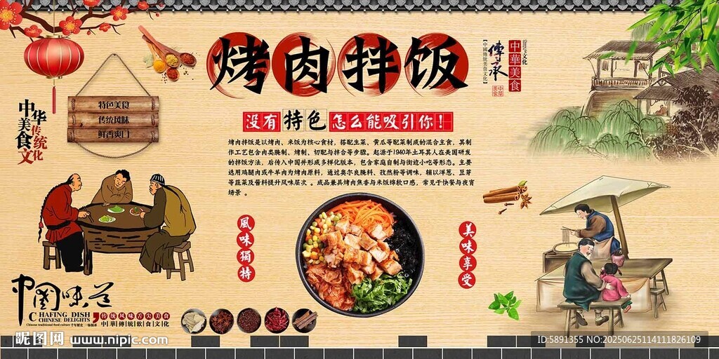 烤肉拌飯
