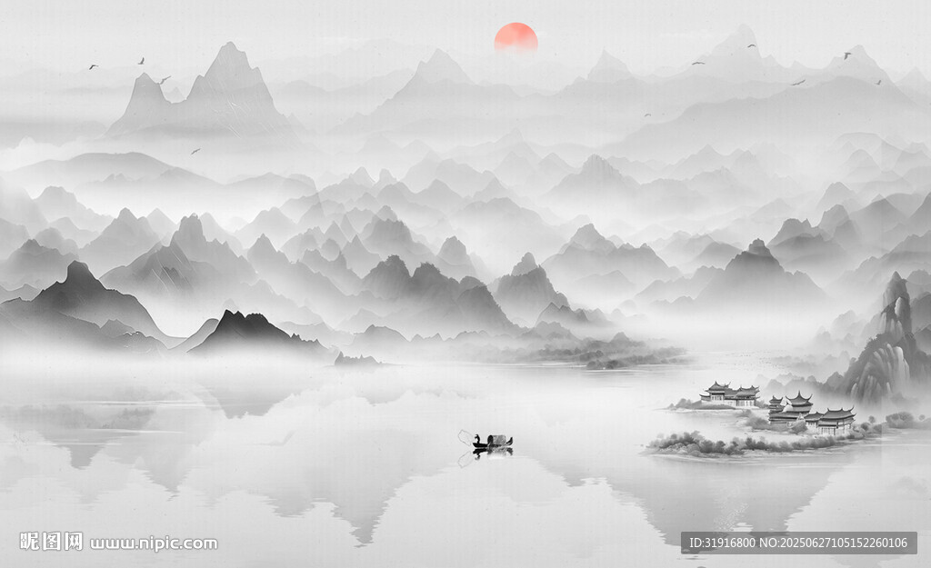 新中式水墨畫