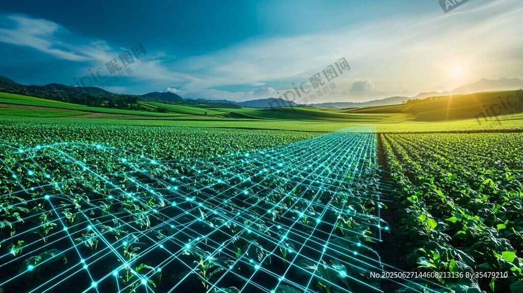 科技賦能下的智慧農田景觀