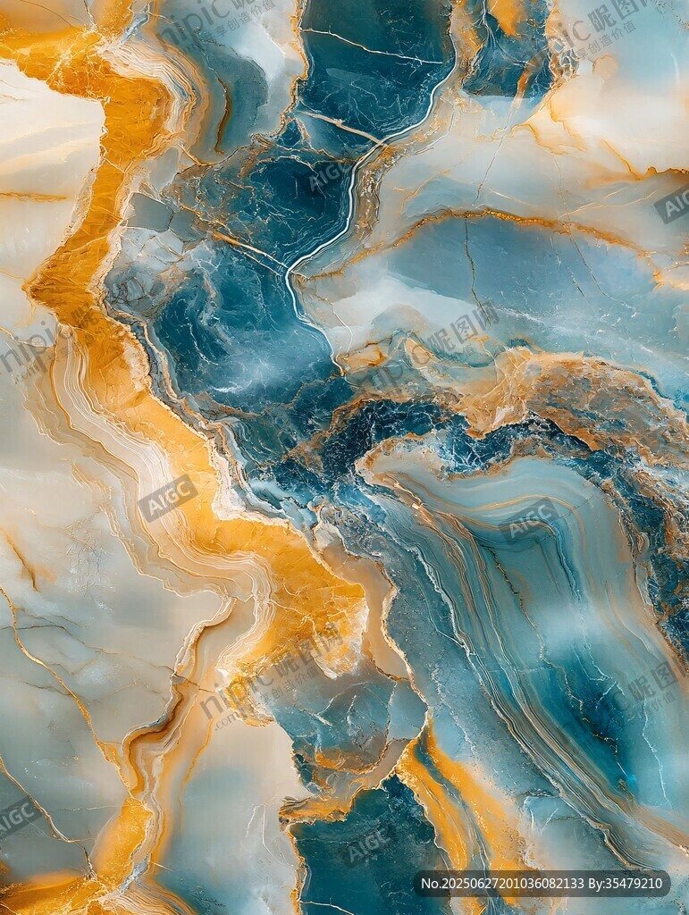 夢幻流體大理石紋理圖案