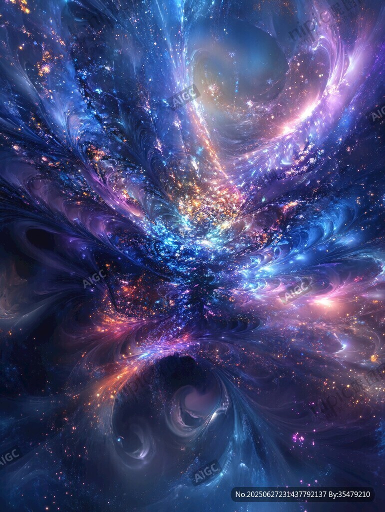 夢幻絢麗的宇宙星云景觀