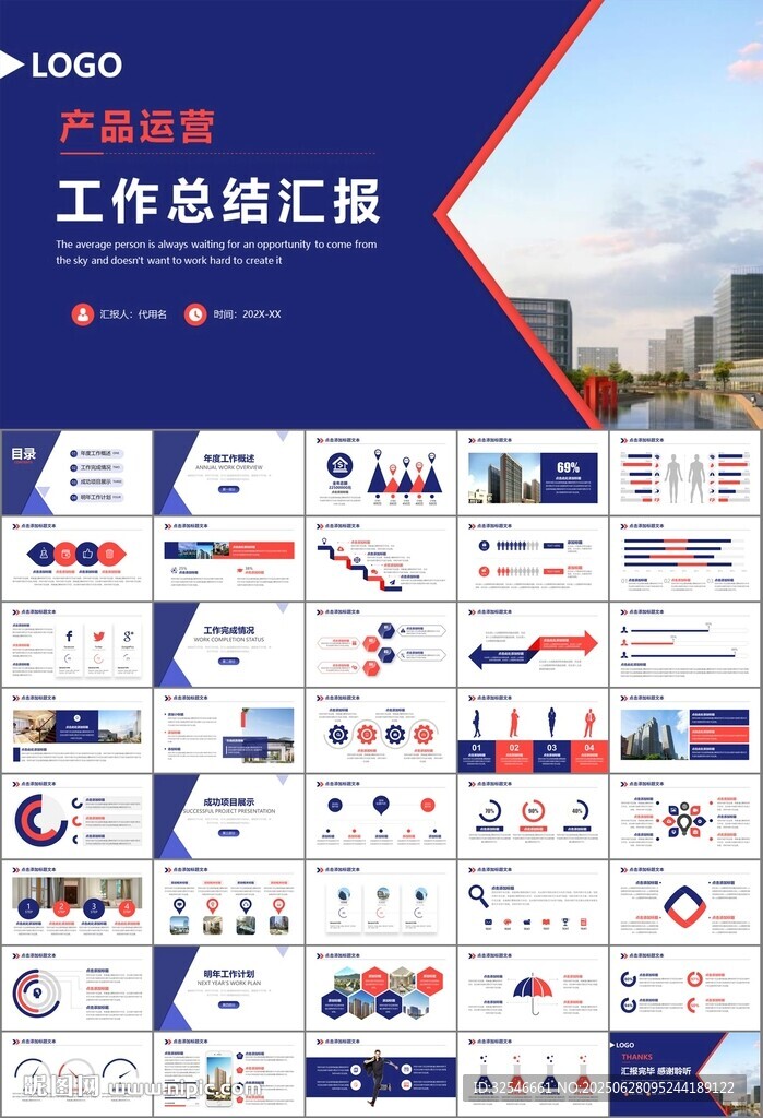 房地產行業通用總結計劃工作匯報