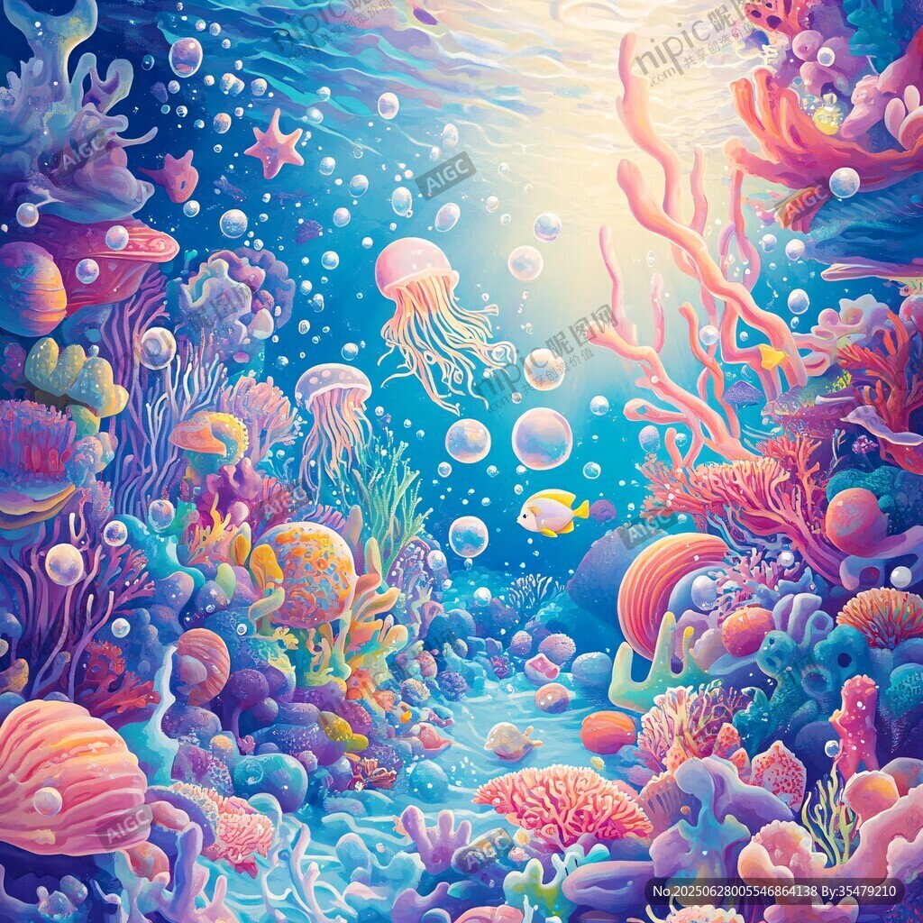 夢幻海底世界奇幻景觀