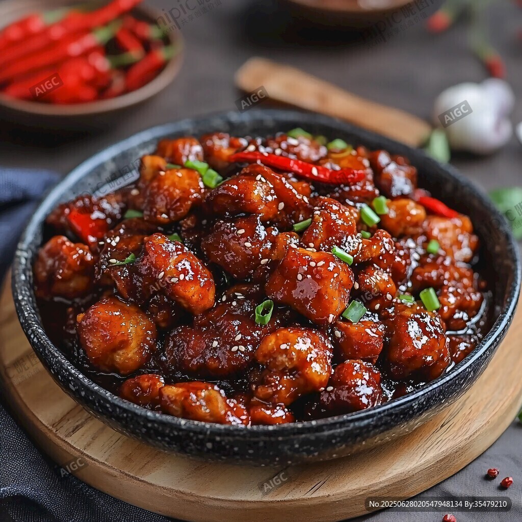 美味糖醋里脊 色澤誘人