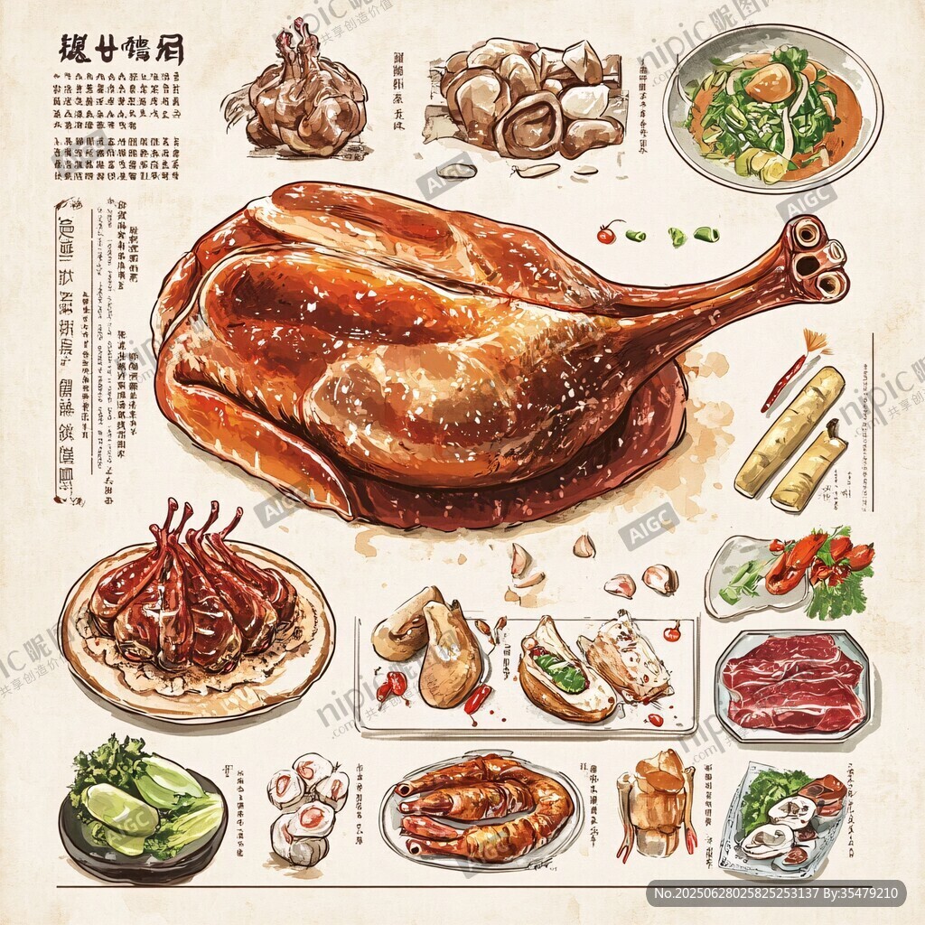 美味烤鴨及多樣中式佳肴