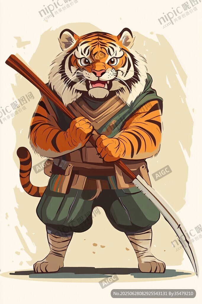 持械虎武士