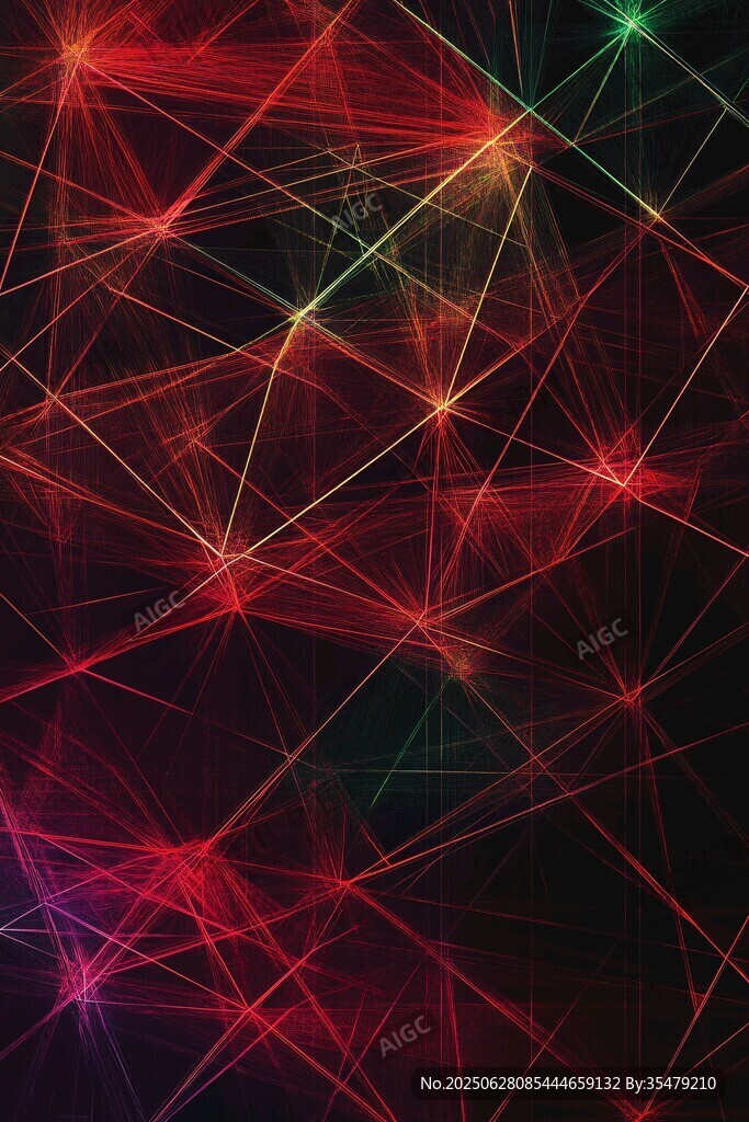 炫彩线条几何抽象背景图 炫彩线条几何抽象背景图