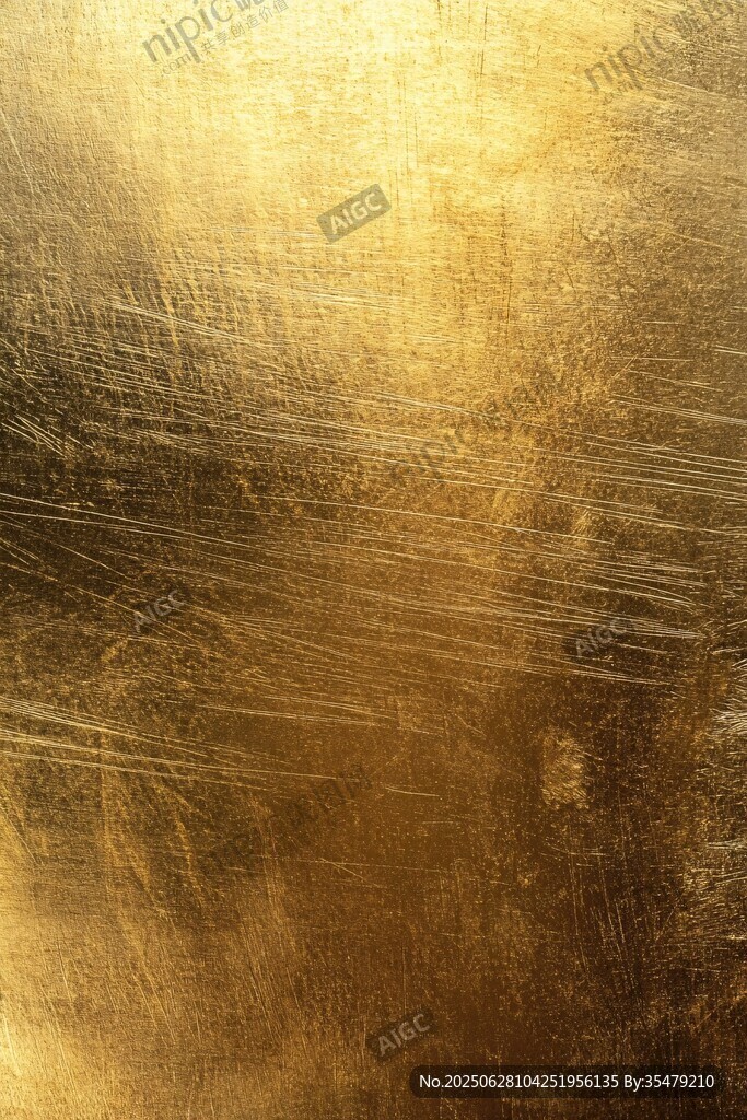 金色金屬質(zhì)感劃痕紋理背景