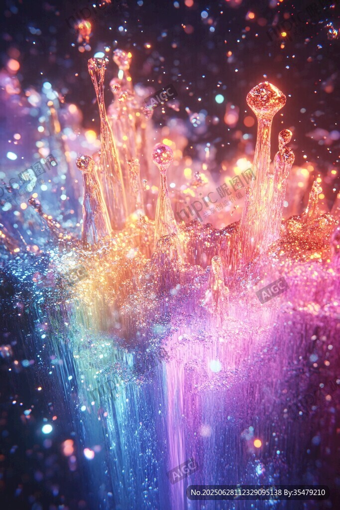 夢幻炫彩粒子爆炸特效