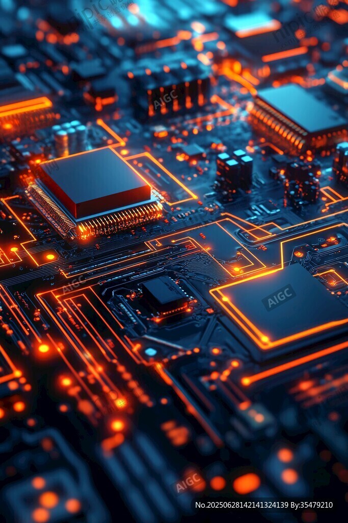 炫酷電路板的科技魅力