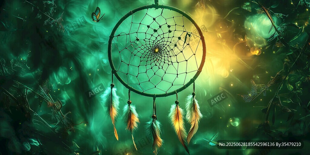 夢幻捕夢網(wǎng) 森林中的奇幻之美