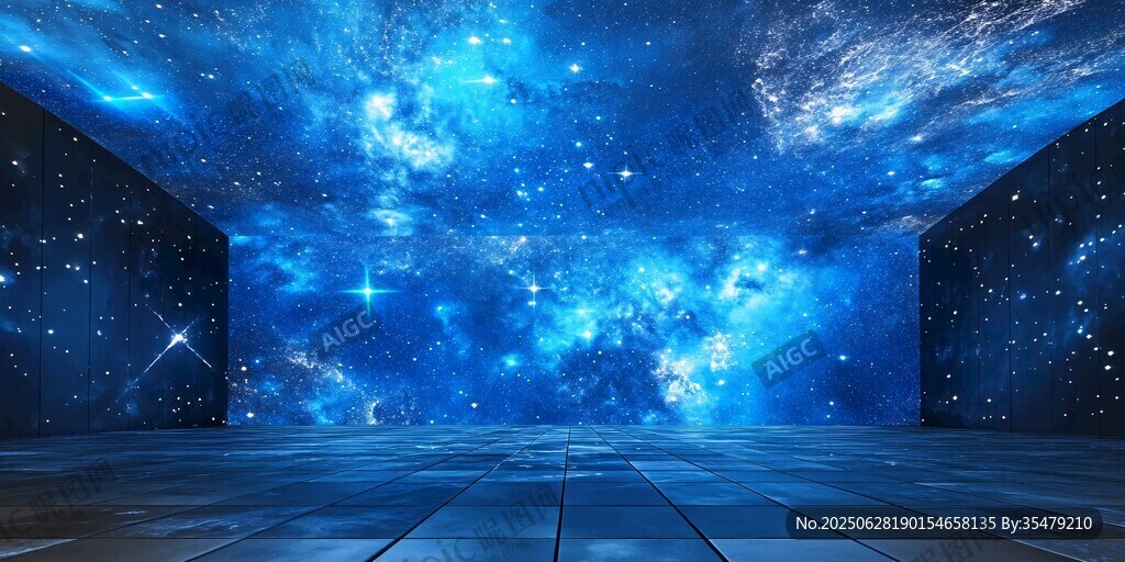 夢(mèng)幻星空室內(nèi)場(chǎng)景