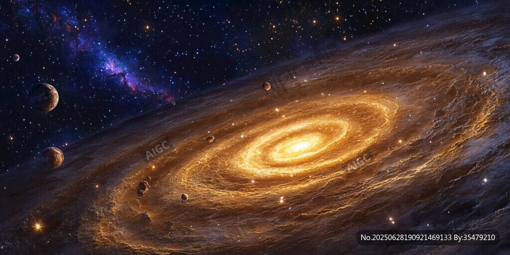 夢幻星系宇宙壯麗景觀