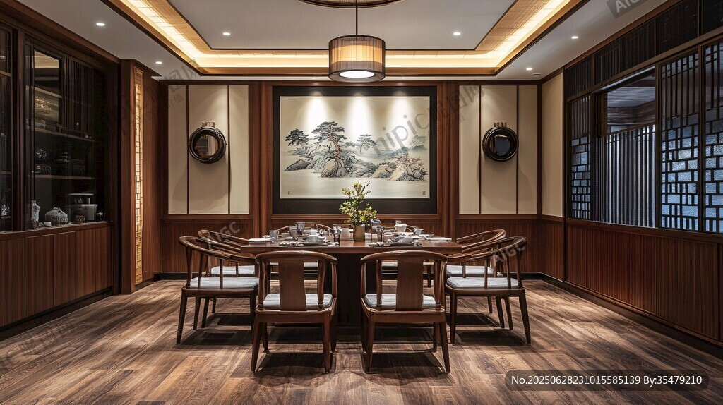 中式雅致餐廳 盡顯古典韻味