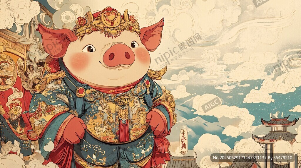 豬將軍古風(fēng)形象