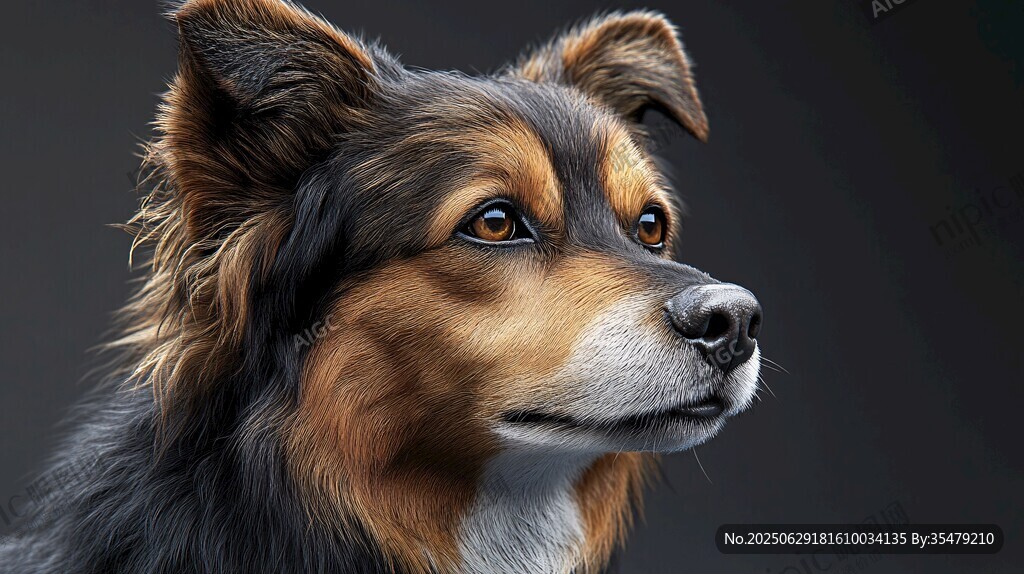 帥氣牧羊犬特寫