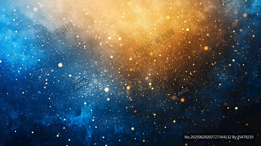 夢幻星空背景圖