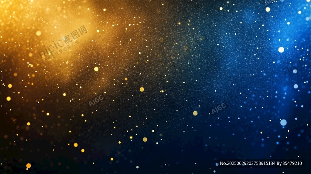 夢幻星空粒子背景效果