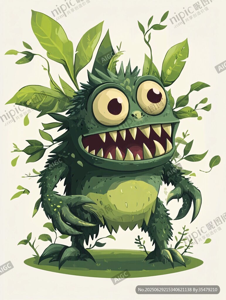 綠植小怪獸 可愛又搞怪
