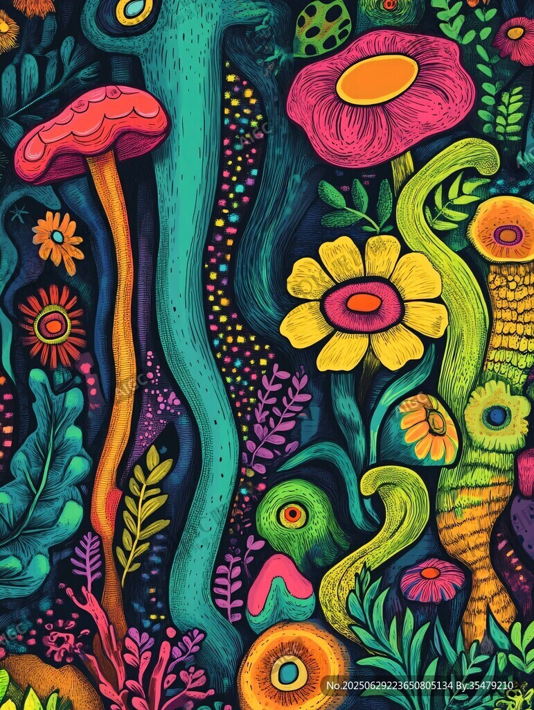 奇幻多彩的夢(mèng)幻植物世界