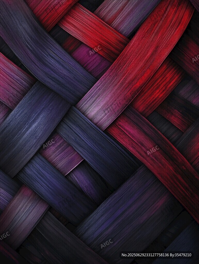 彩色交織發絲紋理圖案