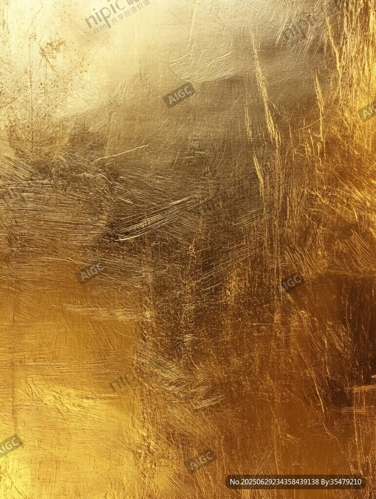 金色抽象紋理背景圖