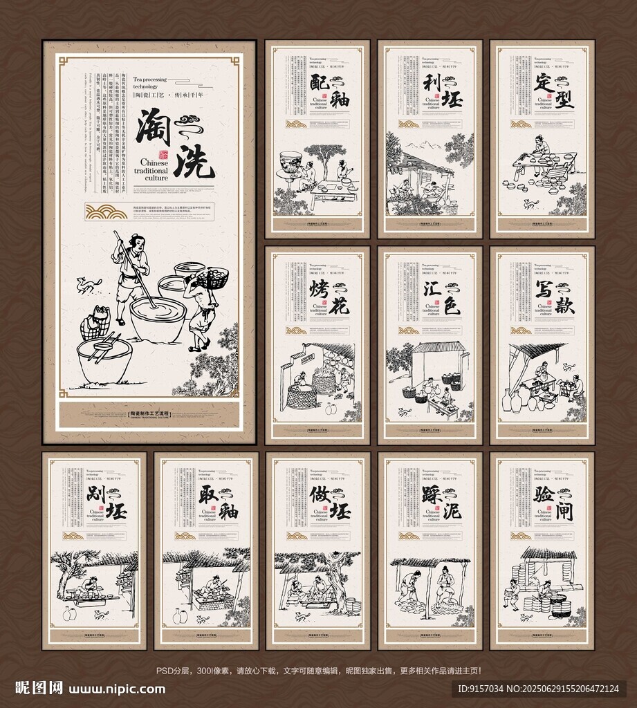 陶瓷制作圖