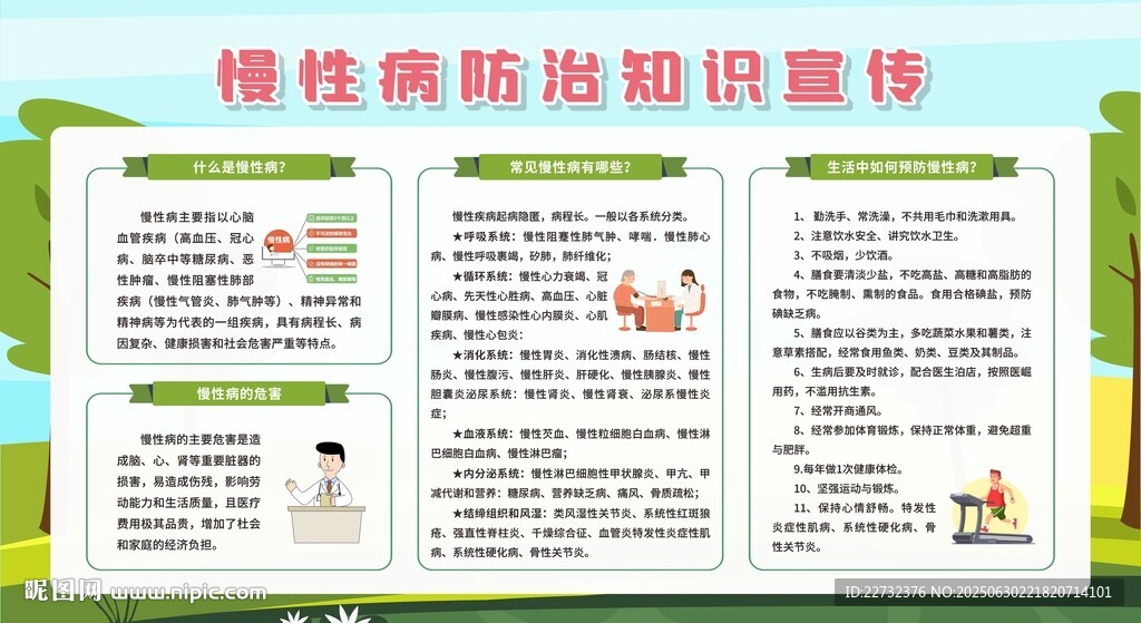 慢性病防治知識宣傳