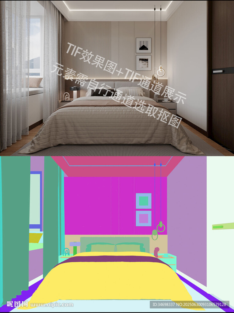 臥室效果