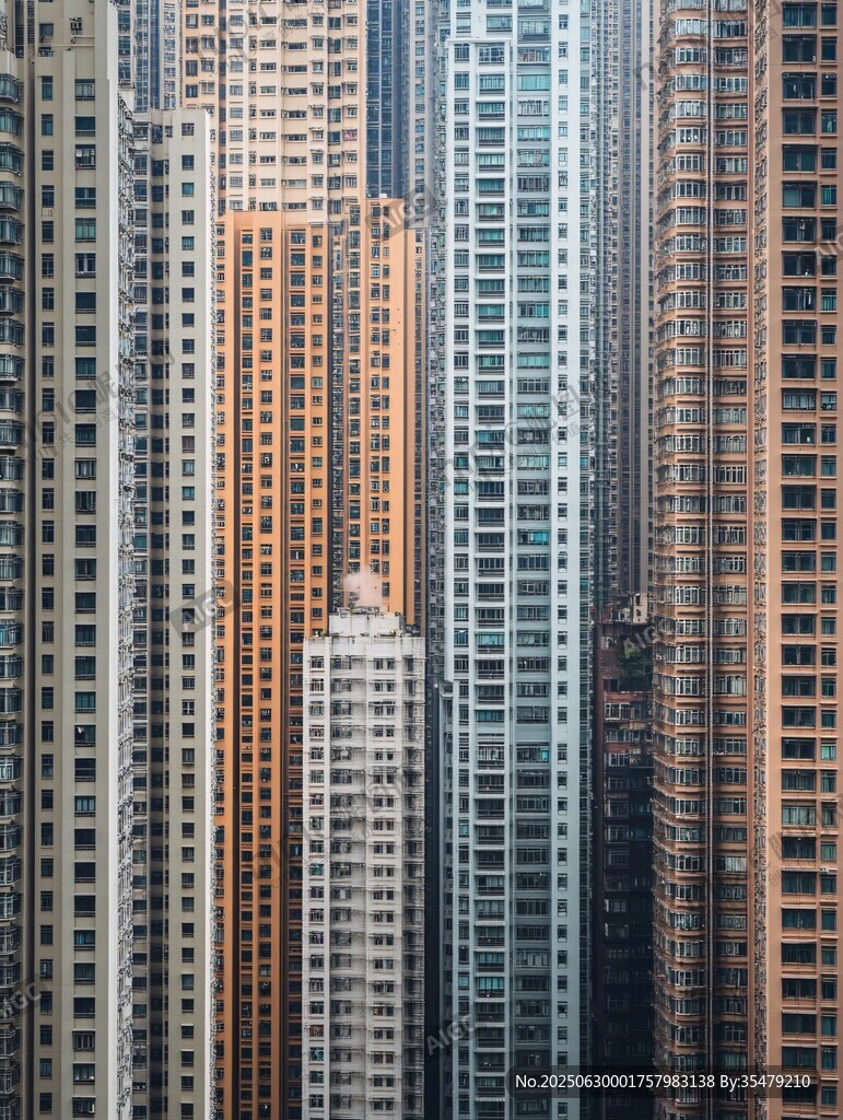 都市林立高樓景觀
