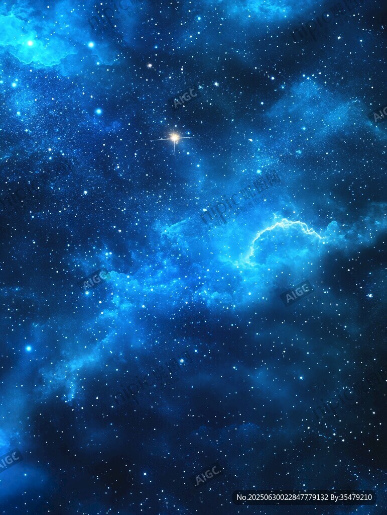 夢幻深邃的浩瀚星空