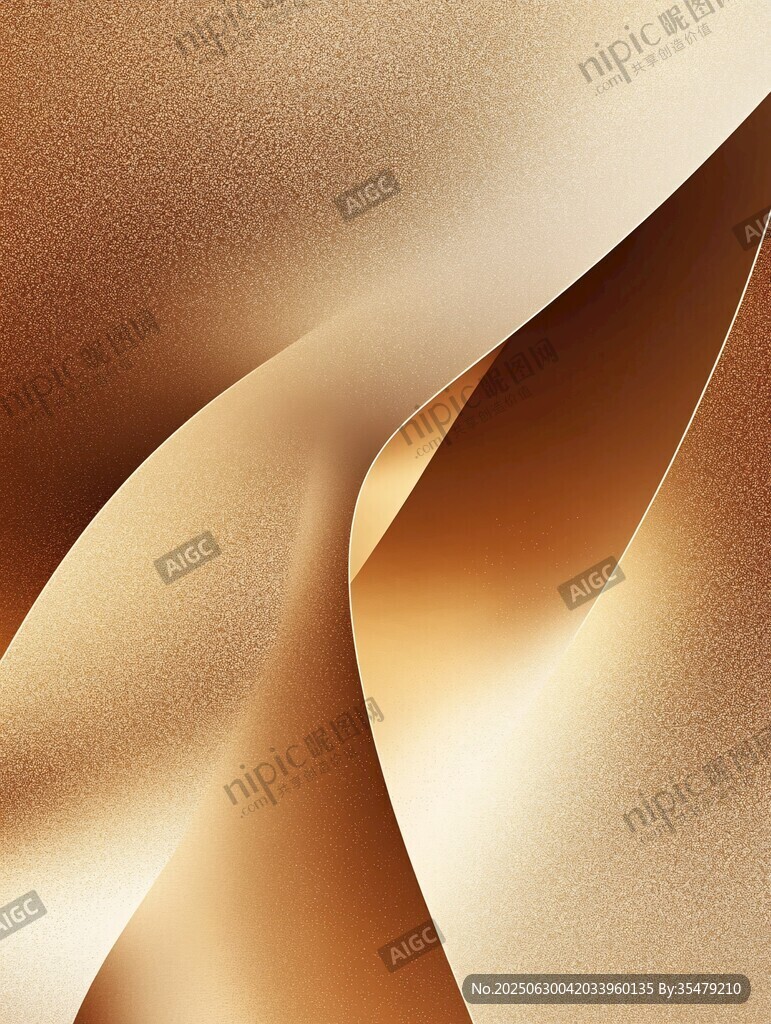 金色絲綢質感背景紋理