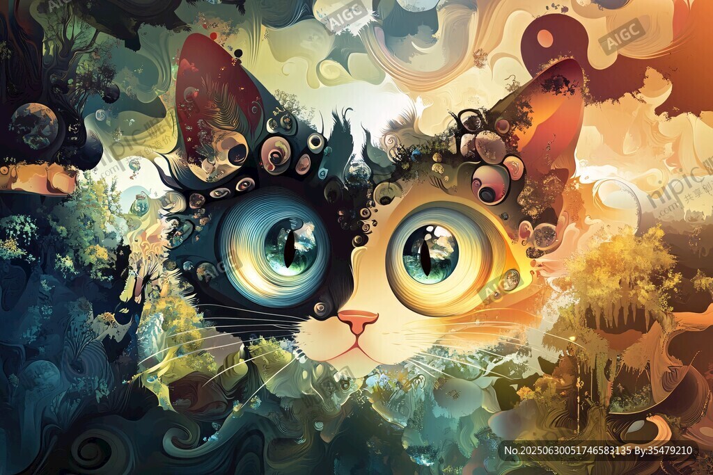 奇幻大眼貓的夢幻世界