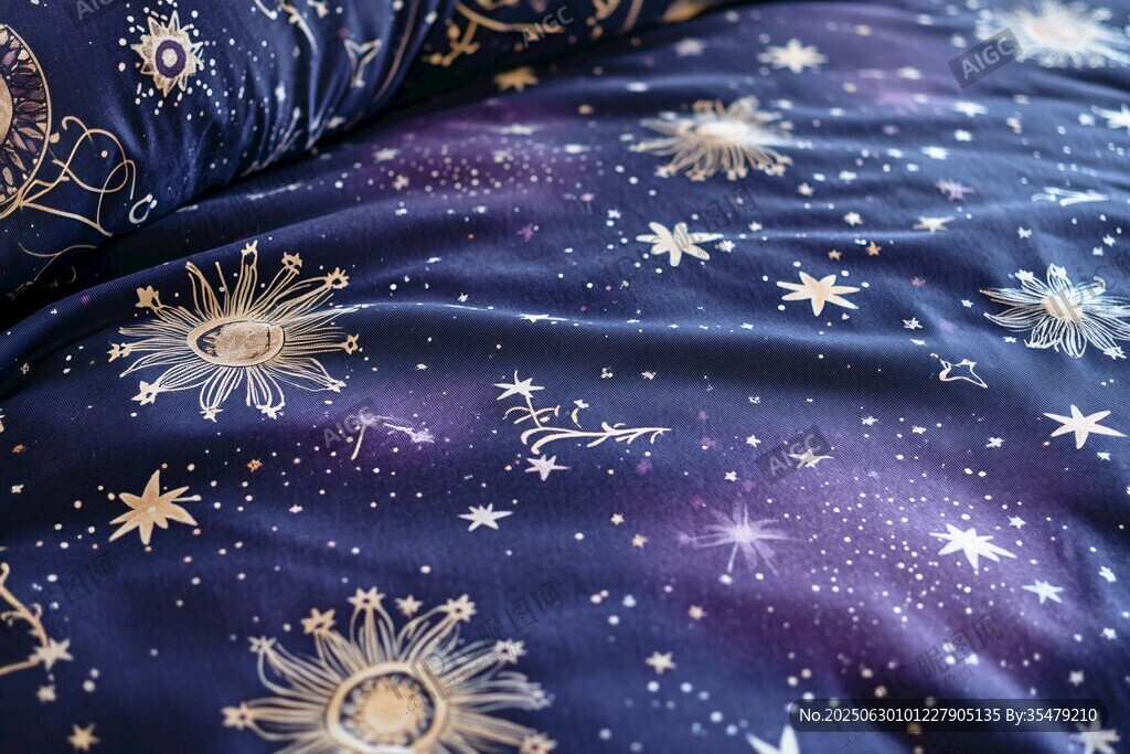 夢(mèng)幻星空主題床品