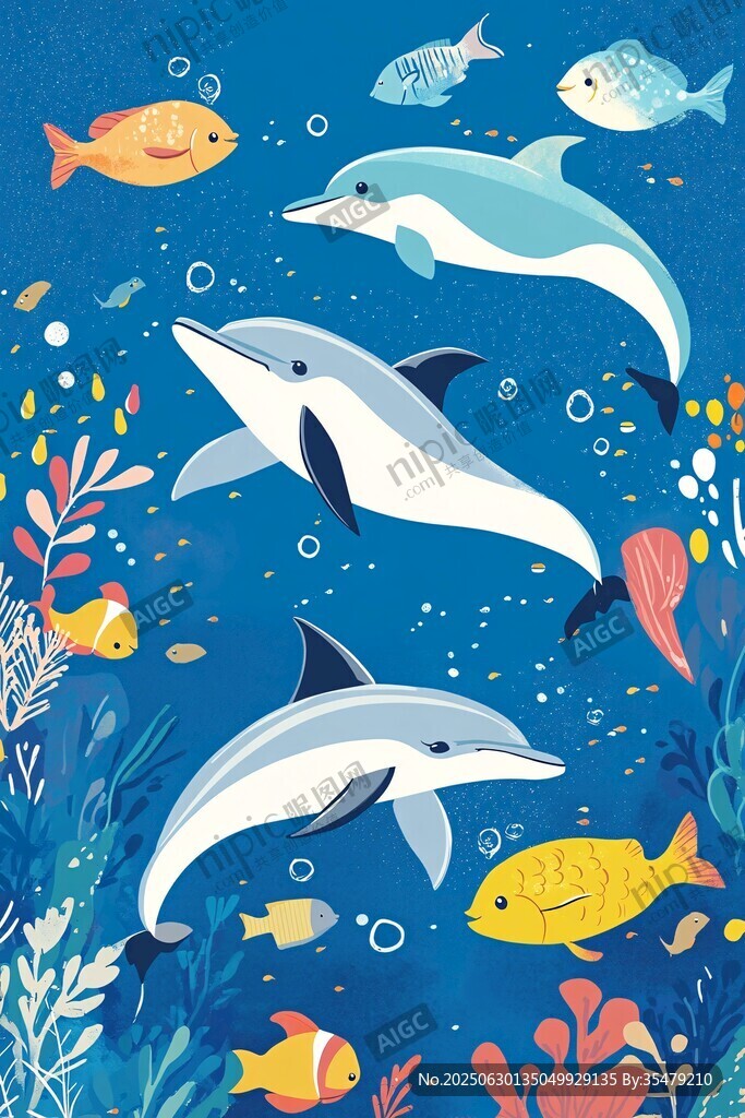 海洋精靈的夢幻海底世界