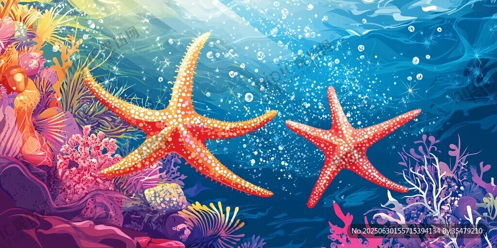 海底雙海星的夢幻世界