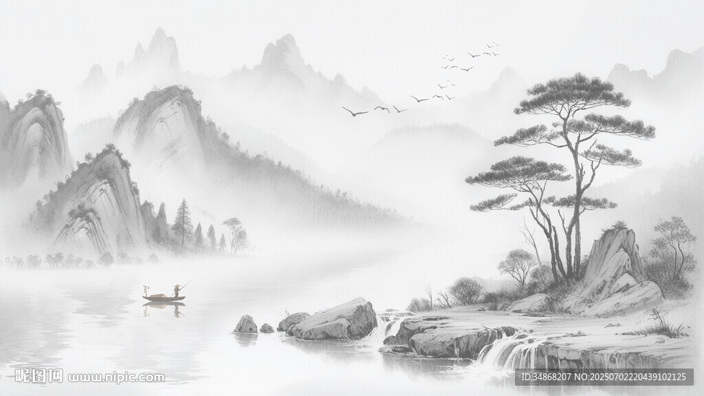 風(fēng)景畫背景