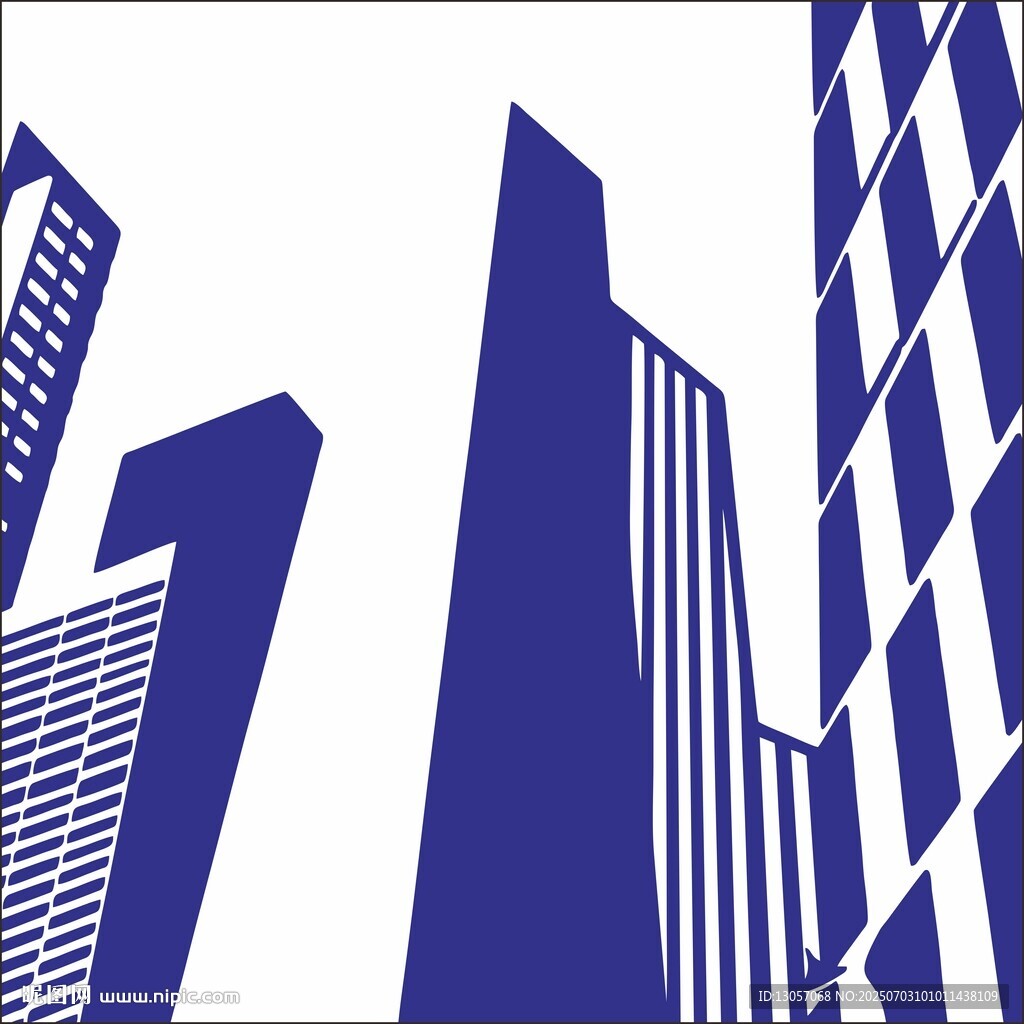 城市建筑剪影