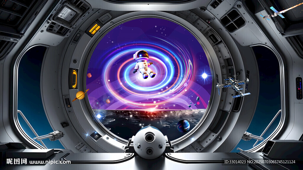 3D立體畫小宇宙星空