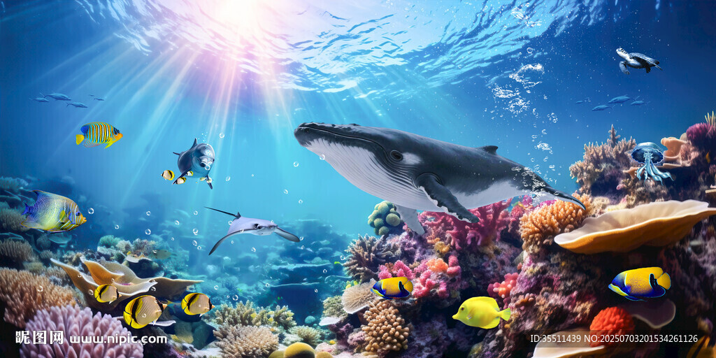 海底生物世界
