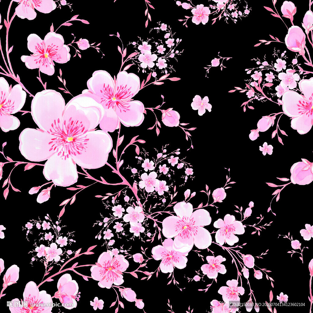 手繪花